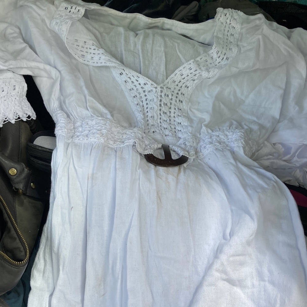 Beautiful white dress